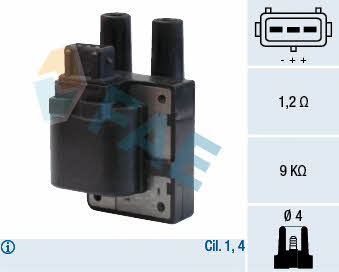 FAE 80204 Ignition coil 80204