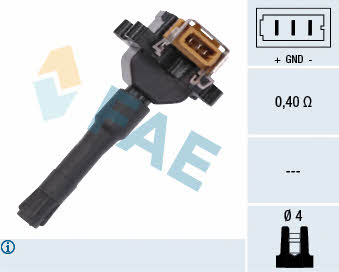 FAE 80215 Ignition coil 80215