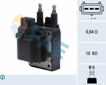 FAE 80220 Ignition coil 80220