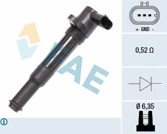 FAE 80233 Ignition coil 80233