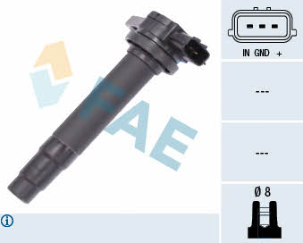 FAE 80244 Ignition coil 80244