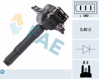 FAE 80252 Ignition coil 80252