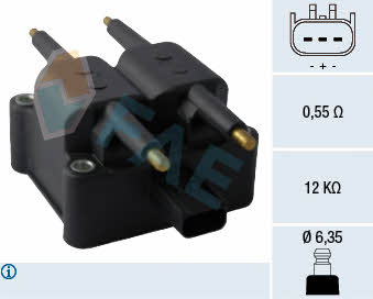 FAE 80295 Ignition coil 80295