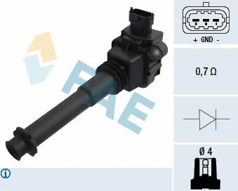 FAE 80312 Ignition coil 80312