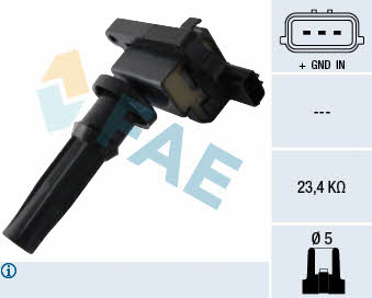 FAE 80316 Ignition coil 80316