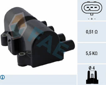 FAE 80317 Ignition coil 80317