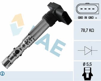 FAE 80326 Ignition coil 80326
