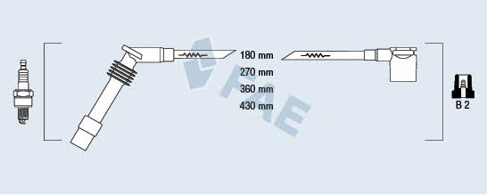 FAE 85085 Ignition cable kit 85085