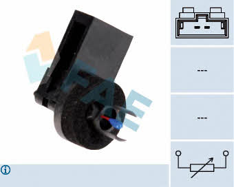 FAE 33516 The temperature sensor in the passenger compartment 33516