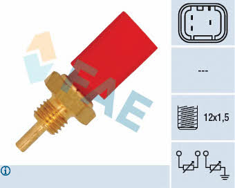 FAE 33725 Coolant temperature sensor 33725 33725 FAE Coolant temperature sensor
