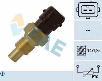 FAE 33792 Coolant temperature sensor 33792 33792 FAE Coolant temperature sensor