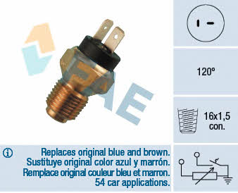 FAE 34060 Coolant temperature sensor 34060