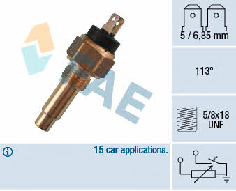 FAE 34210 Fan switch 34210