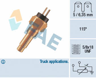 FAE 34480 Fan switch 34480