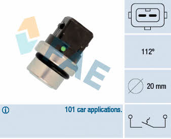 FAE 35640 Coolant temperature sensor 35640