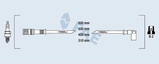 FAE 85990 Ignition cable kit 85990