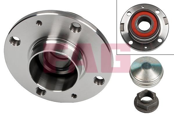 Wheel hub bearing Opel Corsa E: 713644840 FAG Wheel bearing kit