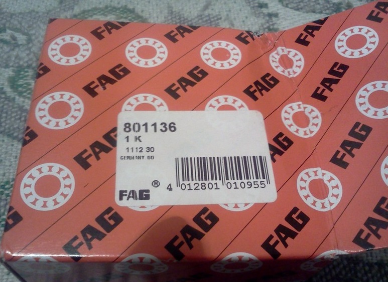 FAG 801136 Wheel hub bearing 801136
