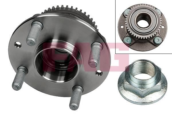 Wheel bearing kit Mazda MX-3: 713615530 FAG Wheel bearing kit
