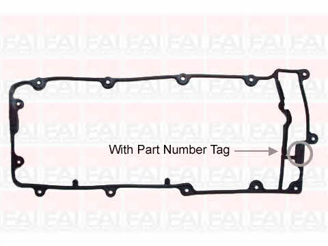 FAI RC1138S Gasket, cylinder head cover RC1138S
