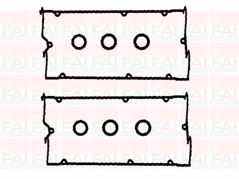 FAI RC1535S Gasket, cylinder head cover RC1535S