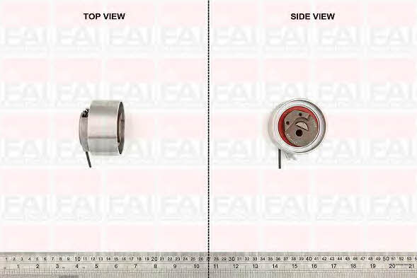 FAI T1019 Tensioner pulley, timing belt T1019