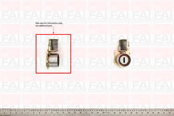 FAI T1819 Tensioner pulley, timing belt T1819