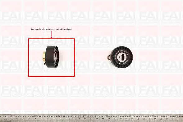 FAI T9245 Tensioner pulley, timing belt T9245