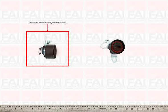 FAI T9252 Tensioner pulley, timing belt T9252
