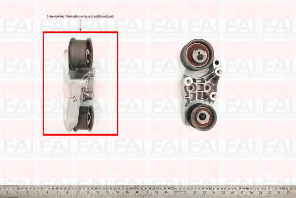 FAI T9268 Tensioner pulley, timing belt T9268