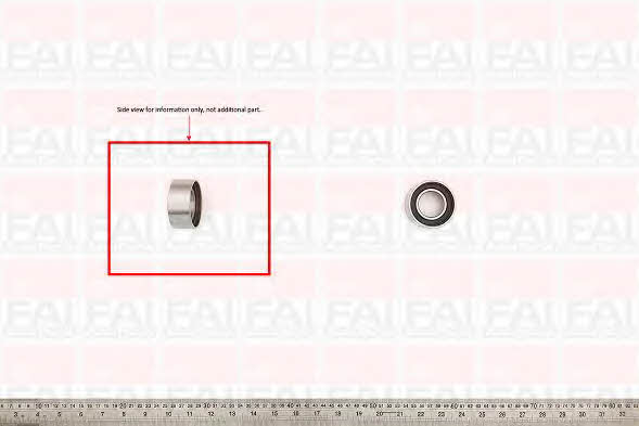FAI T9276 Tensioner pulley, timing belt T9276