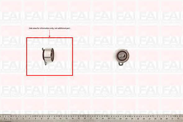 FAI T9288 Tensioner pulley, timing belt T9288