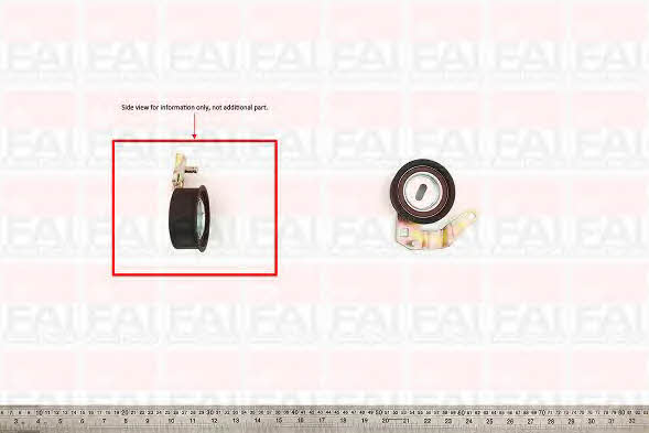 FAI T9299 Tensioner pulley, timing belt T9299