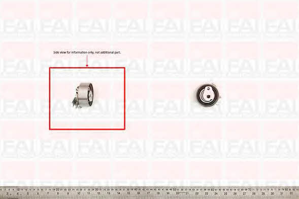 FAI T9301 Tensioner pulley, timing belt T9301
