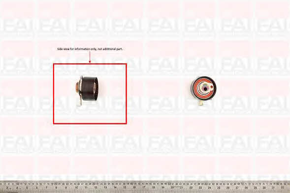 FAI T9314 Tensioner pulley, timing belt T9314