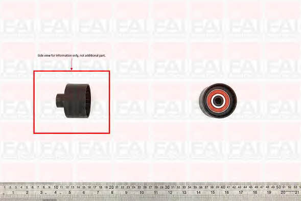 FAI T9322 Tensioner pulley, timing belt T9322