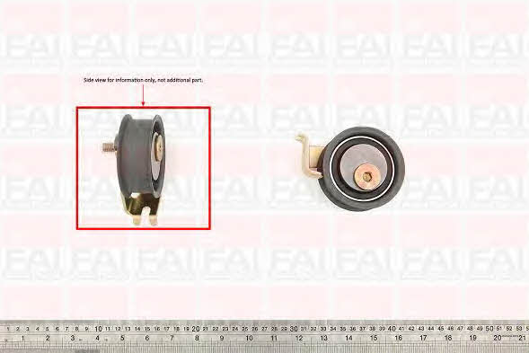 FAI T9339 Tensioner pulley, timing belt T9339