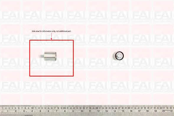 FAI T9362 Tensioner pulley, timing belt T9362