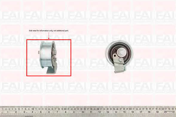 FAI T9365 Tensioner pulley, timing belt T9365