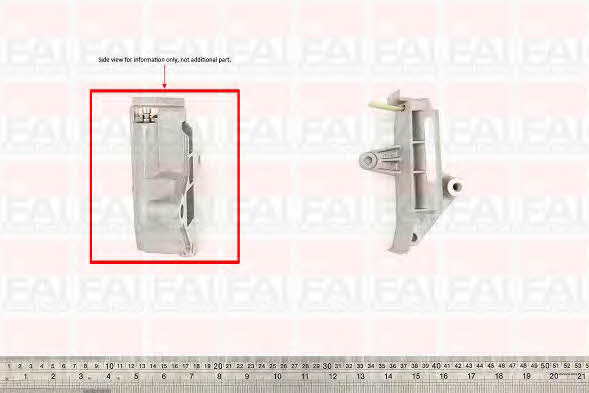 FAI T9368 Tensioner pulley, timing belt T9368