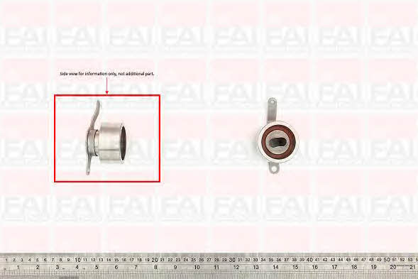 FAI T9416 Tensioner pulley, timing belt T9416