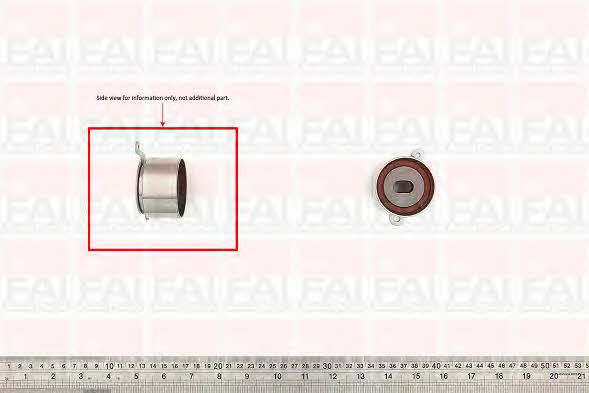 FAI T9417 Tensioner pulley, timing belt T9417