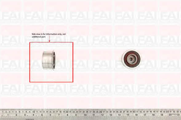 FAI T9447 Tensioner pulley, timing belt T9447