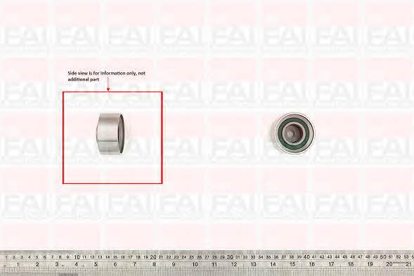 FAI T9456 Tensioner pulley, timing belt T9456