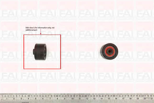 FAI T9480 Tensioner pulley, timing belt T9480