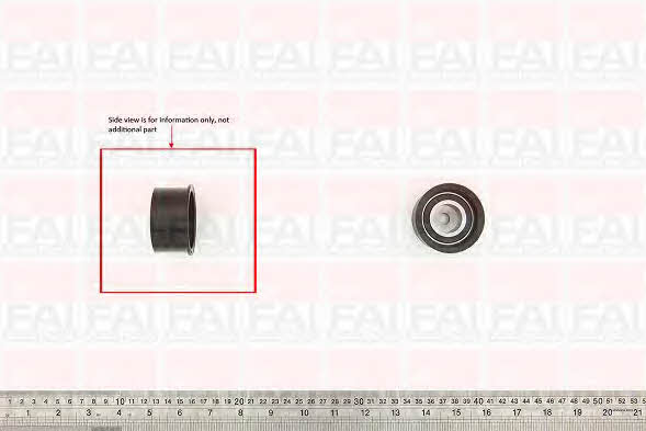 FAI T9503 Tensioner pulley, timing belt T9503