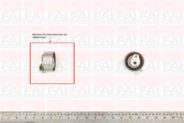FAI T9514 Tensioner pulley, timing belt T9514