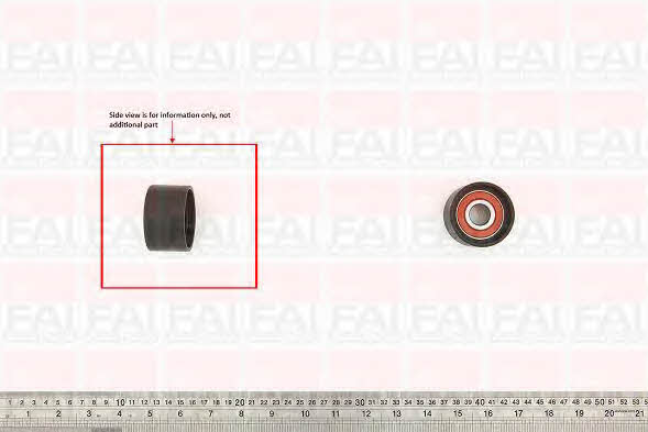 FAI T9515 Tensioner pulley, timing belt T9515