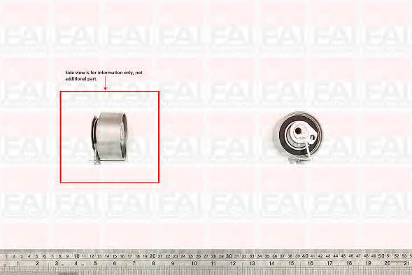 FAI T9573 Tensioner pulley, timing belt T9573
