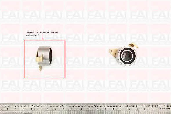 FAI T9702 Tensioner pulley, timing belt T9702